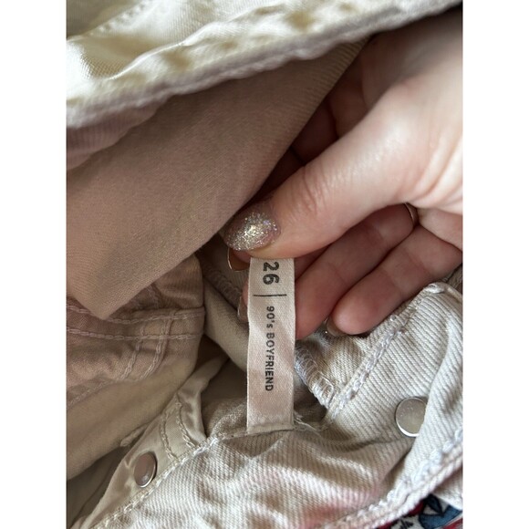 Pacsun Women’s 26 90s Boyfriend Jeans Distressed Straight Y2K Grunge Casual - Picture 5 of 6